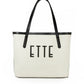 City Tote | Natural Canvas